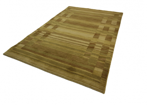 Armitage Designer Teppich beige braun 168 x 107 cm